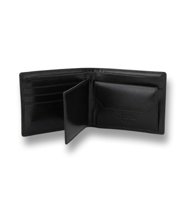 Portfel Wittchen 21-1-019, kolekcja Italy, kolor czarny, z wyjmowaną wkładką