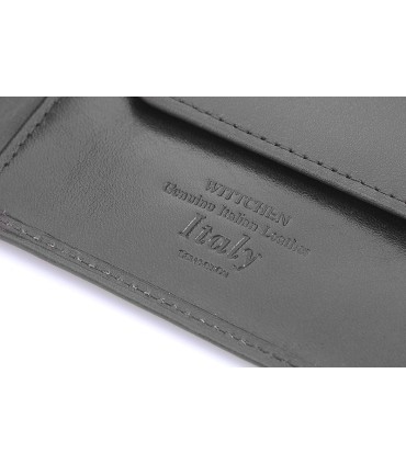 Portfel Wittchen 21-1-019, kolekcja Italy, kolor czarny, z wyjmowaną wkładką