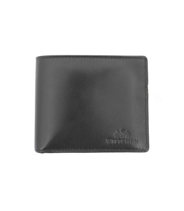 Portfel Wittchen 21-1-019, kolekcja Italy, kolor czarny, z wyjmowaną wkładką