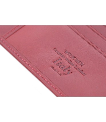 Portmonetka marki Wittchen 21-1-071-3, kolekcja Italy, kolor czerwony