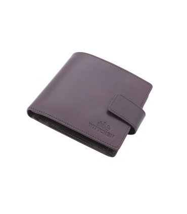 Klasyczny portfel Wittchen z zamknięciem, kolekcja Italy, kolor czarny