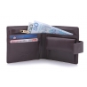 Klasyczny portfel Wittchen z zamknięciem, kolekcja Italy, kolor czarny