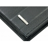 Samsonite skórzany portfel męski RFID, czarny, klasyczny