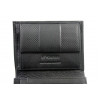 Samsonite skórzany portfel męski RFID, czarny, klasyczny