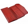 Długi damski portfel Wittchen 21-1-079, kolekcja Italy, czerwony