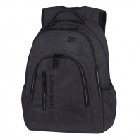 Młodzieżowy plecak szkolny CoolPack Mercator Plus 31 l, Snow Black A326