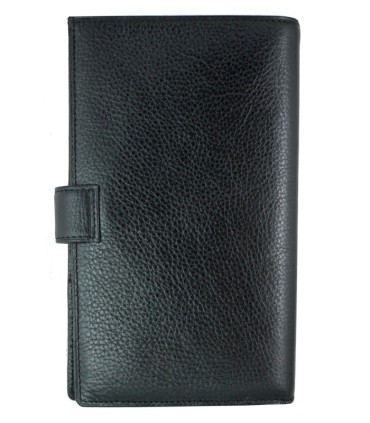 Bardzo duży skórzany portfel męski  Wittchen 21-1-263, czarny - kolekcja Italy