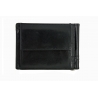 Skórzany portfel męski banknotówka Valentini, czarny