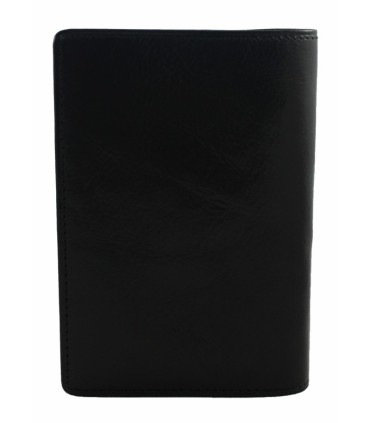Etui na paszport skórzane Wittchen w kolorze czarnym