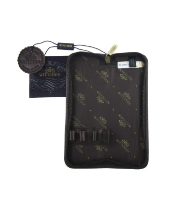 Etui na długopisy Wittchen skórzane, brązowe