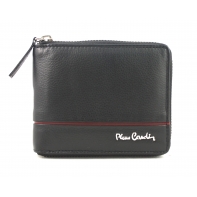 Męski portfel Pierre Cardin RFID skórzany na suwak