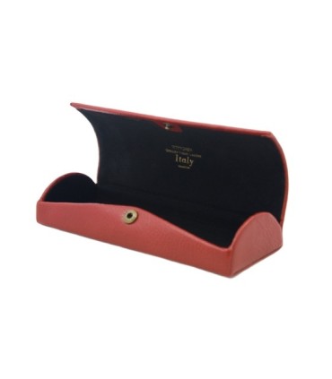 Czerwone etui na okulary Wittchen, kolekcja: Italy