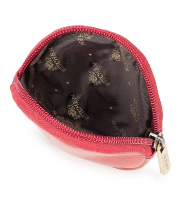 Bilonówka okrągła na suwak Wittchen 21-2-033, czerwona