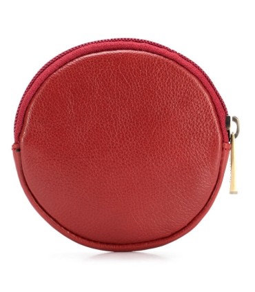 Bilonówka okrągła na suwak Wittchen 21-2-033, czerwona