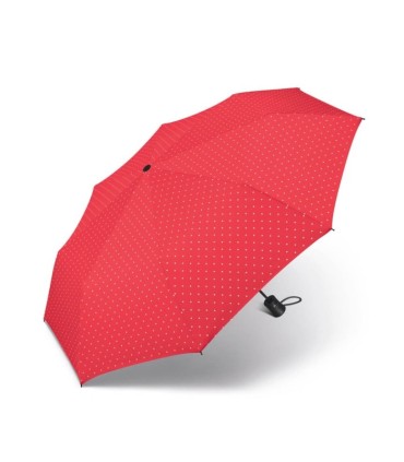 Automatyczna parasolka Happy Rain, czerwona w groszki