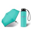 Parasolka do kieszeni lub torebki 16,5 cm składana na 5 Happy Rain, miętowa