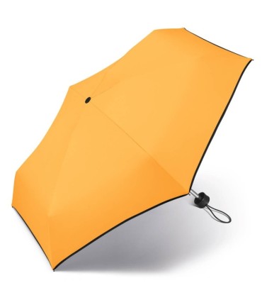 Kieszonkowa, ultra mini parasolka Happy Rain 16 cm, żółta