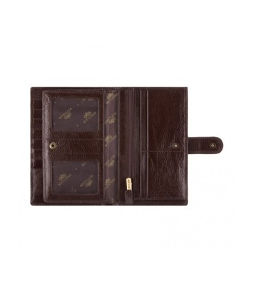 Bardzo duży skórzany portfel męski Wittchen wysokość 18 cm, brązowy