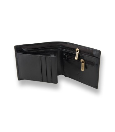 Portfel Wittchen 21-1-040, kolekcja Italy, kolor czarny