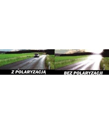 Okulary przeciwsłoneczne damskie POLARYZACJA UV, brązowo-żółte