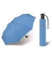 Automatyczna parasolka do torebki 27,5 cm HAPPY RAIN, jasno niebieska