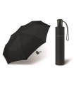 Automatyczna parasolka do torebki 27,5 cm HAPPY RAIN, czarna