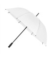 Parasol holenderski XL średnica 126 cm stelaż włókno szklane IMPLIVA, biały