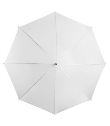 Bardzo duży, wytrzymały, lekki parasol w kolorze BIAŁYM