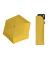 Płaska parasolka DOPPLER CARBONSTEEL SLIM do kieszeni, torebki, żółta