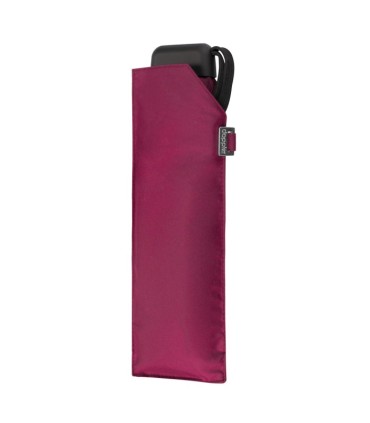  Bardzo lekka wytrzymała płaska parasolka Doppler, FUKSJA