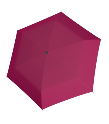  Bardzo lekka wytrzymała płaska parasolka Doppler, FUKSJA