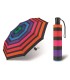 Automatyczna lekka parasolka HAPPY RAIN, KOLOROWE PASKI