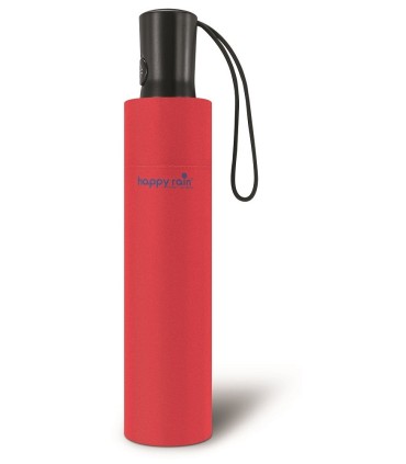 Mocna parasolka AUTOMATYCZNA Happy Rain, CZERWONA