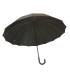 Mocny olbrzymi parasol męski XXL 130CM 16-drutowy, CZARNY