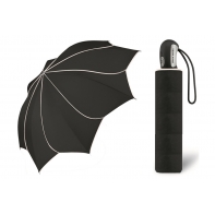 Automatyczna parasolka damska KWIAT Pierre Cardin CZARNA