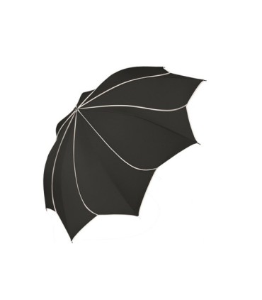 Automatyczna parasolka damska KWIAT Pierre Cardin CZARNA