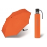 Automatyczna parasolka damska BENETTON, pomarańczowo-szara