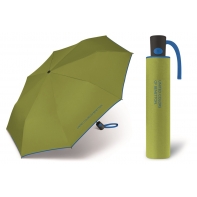 Automatyczna parasolka damska BENETTON, zielono-niebieska