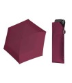 Płaska parasolka DOPPLER CARBONSTEEL SLIM do kieszeni, torebki, bordowa