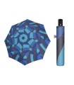 Automatyczna parasolka damska do torebki DOPPLER Carbonsteel, niebieska