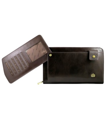 Męska skórzana saszetka Wittchen brązowa kolekcja Arizona