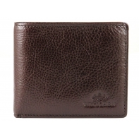 Poziomy skórzany portfel męski Wittchen, kolekcja: Italy, brązowy