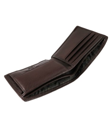 Poziomy skórzany portfel męski Wittchen, kolekcja: Italy, brązowy