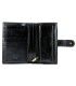 Duży zapinany skórzany portfel męski Wittchen, kolekcja: Italy, czarny
