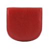 Mały portfel skórzany "podkówka" Wittchen, kolekcja: Italy, czerwony