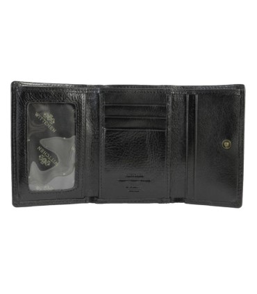Czarna portmonetka marki Wittchen 21-1-053, kolekcja Italy
