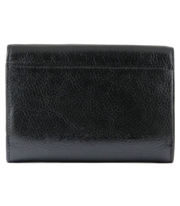 Skórzany damski portfel/portmonetka Wittchen, kolekcja Italy, czarny