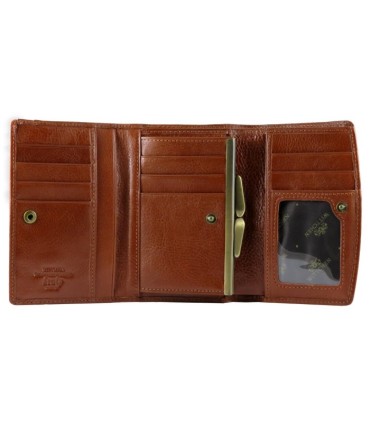 Skórzany portfel/portmonetka Wittchen, kolekcja Italy, jasny brąz