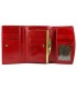 Skórzany damski portfel/portmonetka Wittchen, kolekcja Italy, czerwony
