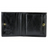 Mały skórzany portfel Wittchen, RFID kolekcja Italy, czarny